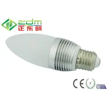 3W LED Candle Bulb 6000~6500K 260~280LM