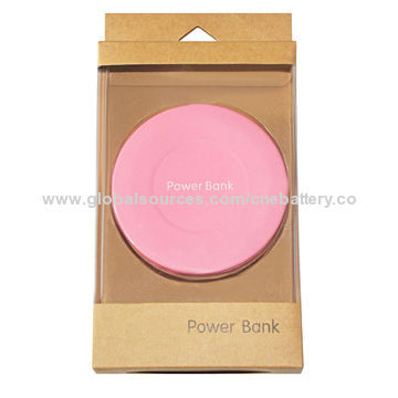 4,400mAh Power Bank for iPhone and Mobile Phones with Dressing Case Size, RoHS, CE, UL Marks