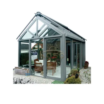 Glass Pool House Winter Garten Aluminum Frame Sunroom