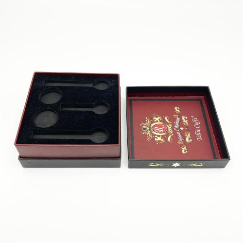 Custom Luxury Velvet Insert Foam Accessories Paper Boxes