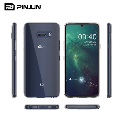 Ultra Thin Transparent TPU Phone Case for LG G8X ThinQ & W Series 5G Models
