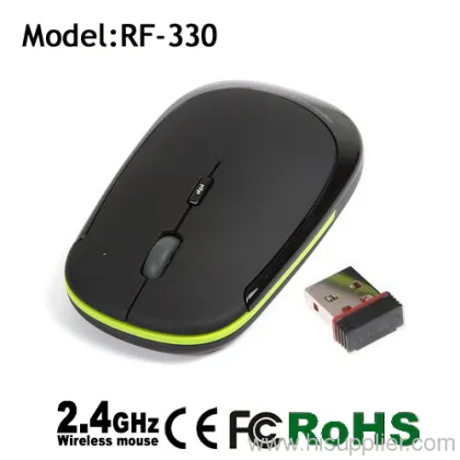 Cheapest Price Slim Wireless Flat Rapoo Mouse 
