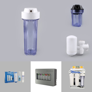 plastic water treatment for ro purifier housing
