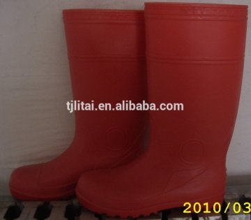 PVC Safety boots winter safety boots plastic safety boots