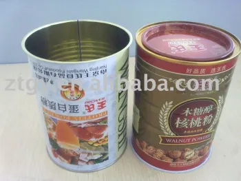 food cans POP CAN METAL BOX