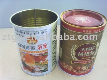 food cans POP CAN METAL BOX