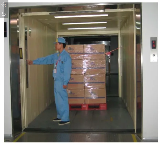 Supermarket Cheap Goods Cargo Lift Elevator