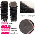 Kinky curly 13x4 ince bok