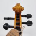 Музыкальный инструмент скрипка из цельного дерева ручной работы