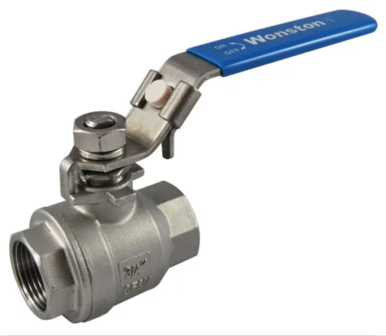 2-PC Economic Type Stainless Steel Full Bore Ball Valve