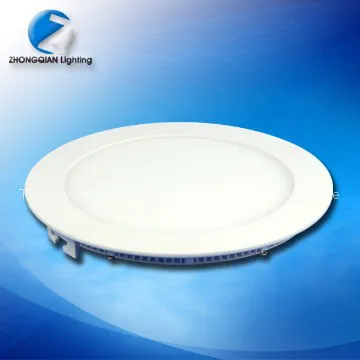 Embeded style led panel light 6W SMD2835 round panel light