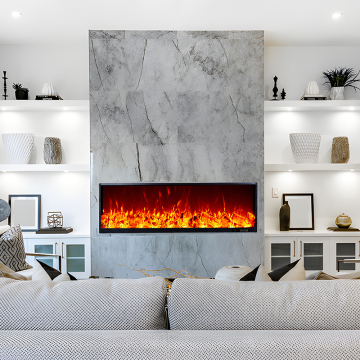 Factory Direct Multicoloured Flame Electric Fireplace for Heating Decoration