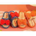 Diapositivas de lino Slipper Niños de algodón de lino