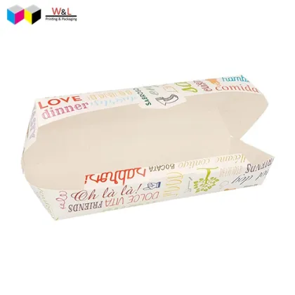 Food Grade Paper Lunch Meal Go-To Box