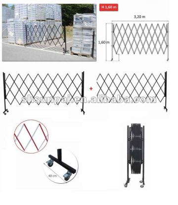 movable barrier/temporary traffic barrier/steel traffic barrier/road gate/folding traffic barrier/retractable traffic barrier