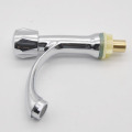 Single cold faucet desktop wash basin