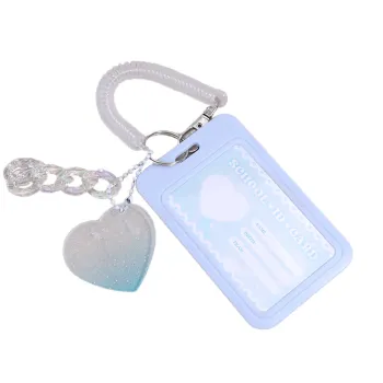Kawaii Clear Photocard Keychain Holder