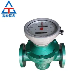 Stainless steel elliptical gear flowmeter