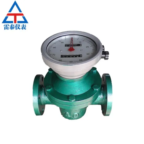 Stainless steel elliptical gear flowmeter