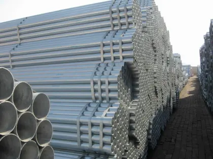 ASTM sch40 erw welded stainless steel pipe