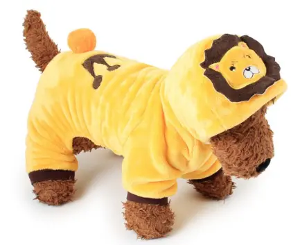 Autumn and winter four-legged dog clothes