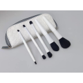 YC167 Brosse de maquillage à double tête professionnelle 5pcs OEM votre logo privé gratuitement