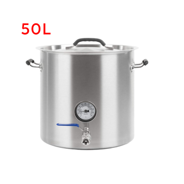 50L स्टेनलेस स्टील काढ़ा केतली घर के लिए सेट