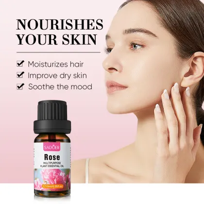 Rose Lavender Rosemary Moisturizing Massage Essential Oil 10ml - Plant Essential Oils