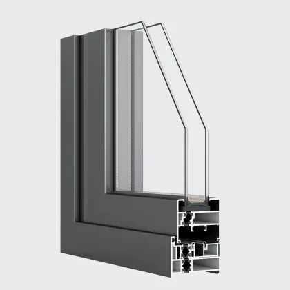 aluminum alloy material 68 Broken bridge folding door