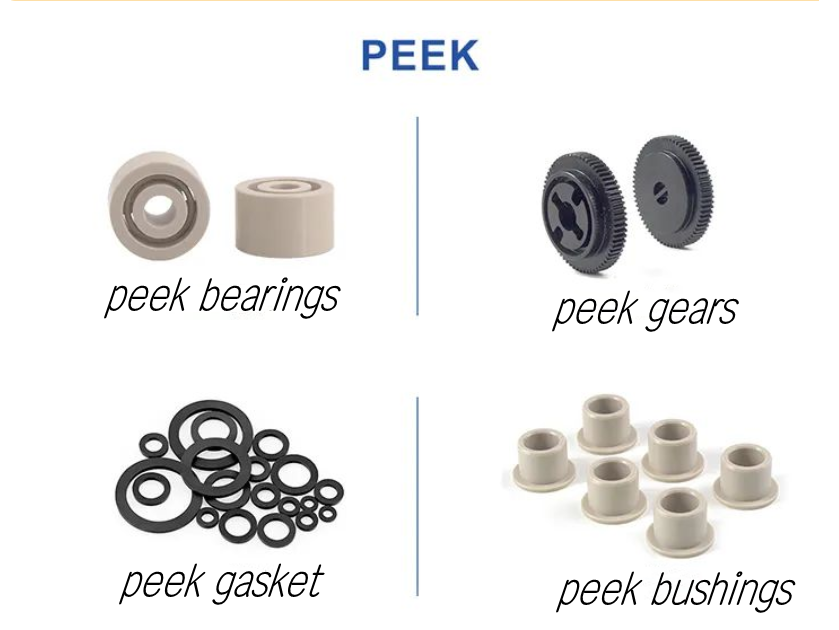 ชิ้นส่วน PEEK ที่กำหนดเอง Custom PEEK Parts