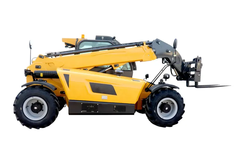 7m Telescopic Handler with Remote Control and Cargo Compartment
