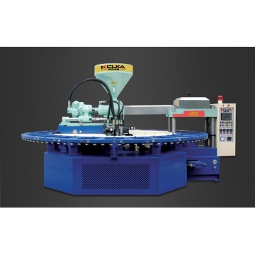 Automatik Rotary PVC Air Blowing Injectiong Molding Machine