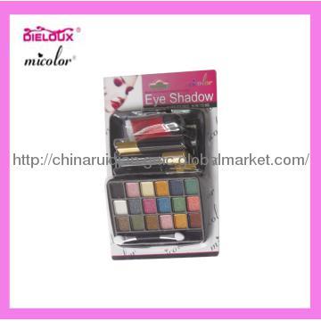 18 Colors Eyeshadows Blister Card Pack  Makeup Kit