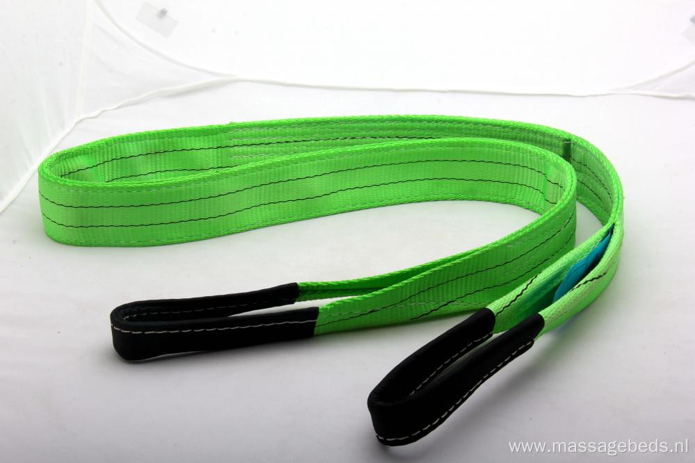 Green Color High Standard 2T Capacity Lift Sling