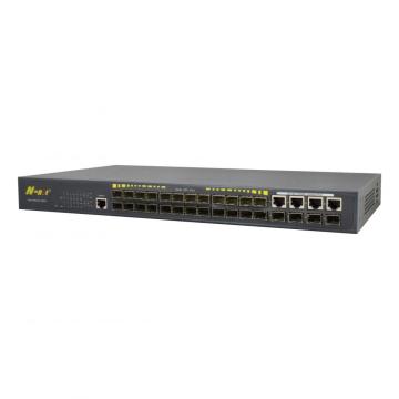 24 Ports L2 Managed Fiber Ethernet Switch