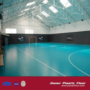 clearance 1.8m*20m 100% pure PVC Wholesale vinyl floor for professional futsal games courts