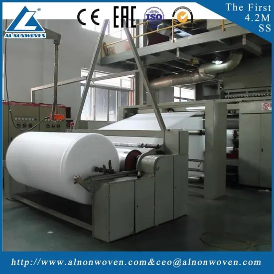 AL-2400 SS 2400mm non woven machine