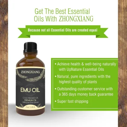 100% Natural Essential Oils Australian Pure Emu Oil
