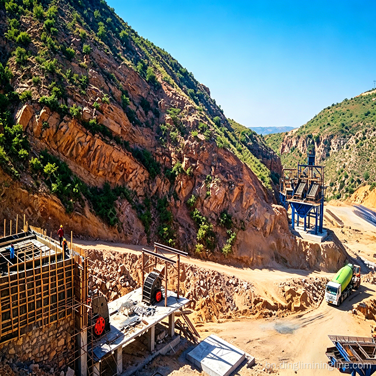 600 TPH সমষ্টির জন্য দক্ষ চুনাপাথর নিষ্পেষণ সিস্টেম