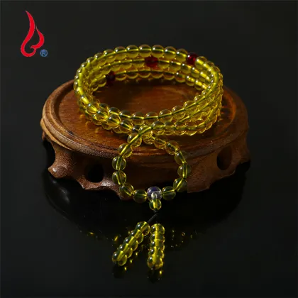 Lan Guang Elastic Stretch Beaded Bracelet Set for Women