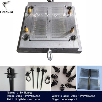 plastic injection mould for nylon cable ties