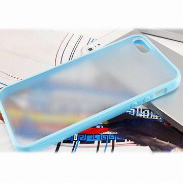 Hybrid PC TPU case cover for iPhone 5