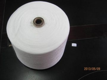 50s / 2 Raw White Polyester Spun Yarn For Silk Sewing Thread