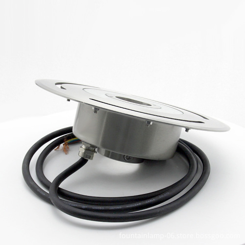 IP68 Stainless Steel RGB Underwater LED Fountain Lights for Dancing Water Jet Nozzle Pond Fountain