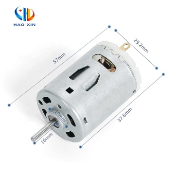 12 V Rs 385 Carbonbürsten Mini -DC -Motor