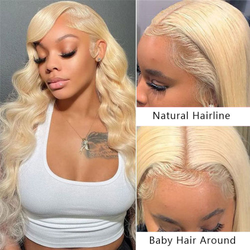 30 40 inch 613 Honey Blonde Straight 13x4 13X6 hd Lace Frourent Human Hair Wigs Wear to Go 5x5 Lace Closure Brazilian