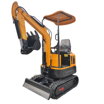Free Shipping HONORMACH Mini Excavator: 1 Ton Crawler Micro Digger for Sale