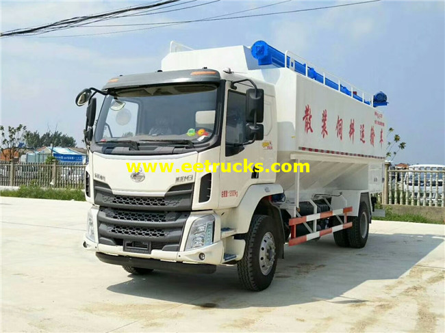 Dongfeng 15800L Dry Powder Delivery Tankers