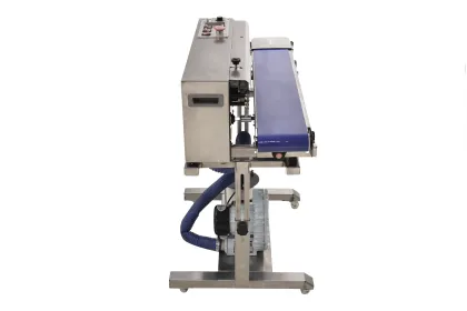continuous Gas Filling Heat band sealer Sealing Machine