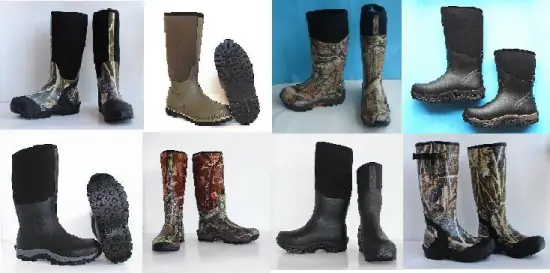 Camo rubber boots,Hunting camo boots,Safety rubber boots.Rubber rain boot,Forest camo rain boots,Loggers boots
